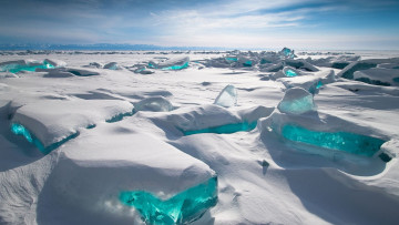 Картинка природа зима байкал озеро