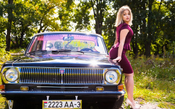 Картинка автомобили -авто+с+девушками автомобиль фон взгляд девушка