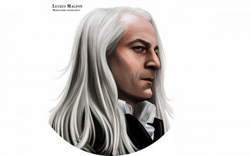 Картинка рисованное кино +мультфильмы люциус малфой портрет