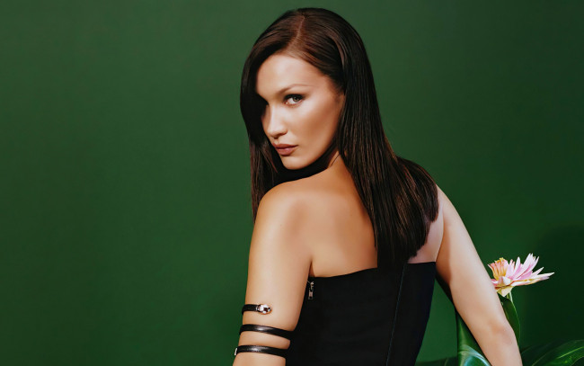 Обои картинки фото девушки, bella hadid, украшение