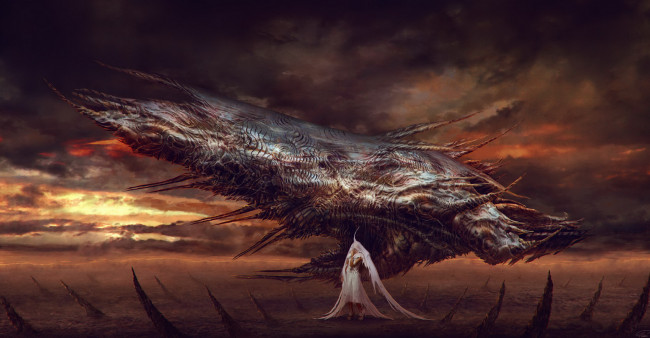 Обои картинки фото tormentum - dark sorrow, видео игры, девушка, фон, существо