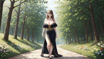 обоя аниме, пейзажи,  природа, нейросети, графика, нейроарт, ai, art, нейронные, сети, рисунки, нейро, искусство, нейрографика, graphics, neuroart, neural, networks, drawings, neuro, neurography