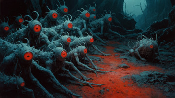 Картинка фэнтези существа нейросети графика нейроарт ai art нейронные сети рисунки нейро искусство нейрографика graphics neuroart neural networks drawings neuro neurography