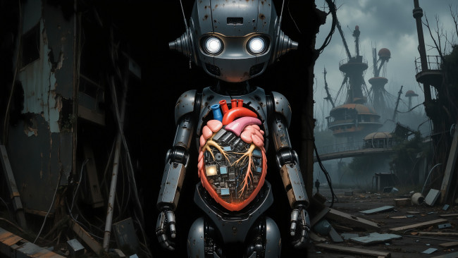 Обои картинки фото фэнтези, роботы,  киборги,  механизмы, нейросети, графика, нейроарт, ai, art, нейронные, сети, рисунки, нейро, искусство, нейрографика, graphics, neuroart, neural, networks, drawings, neuro, neurography