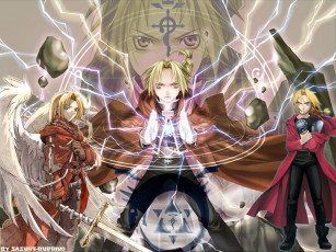 Картинка аниме fullmetal alchemist эрлик эд