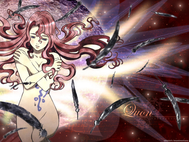 Обои картинки фото потерявшая, крылья, аниме, rahxephon