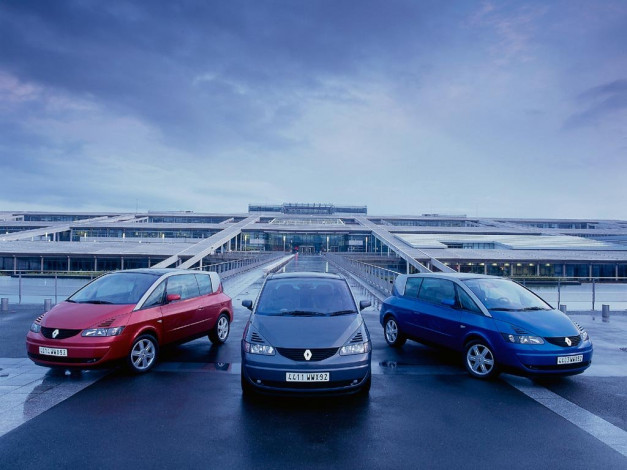 Обои картинки фото renault, avantime, автомобили