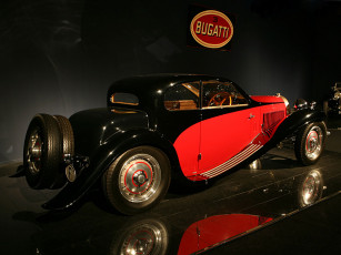 обоя bugatti, type, 50t, coupe, profilee, автомобили