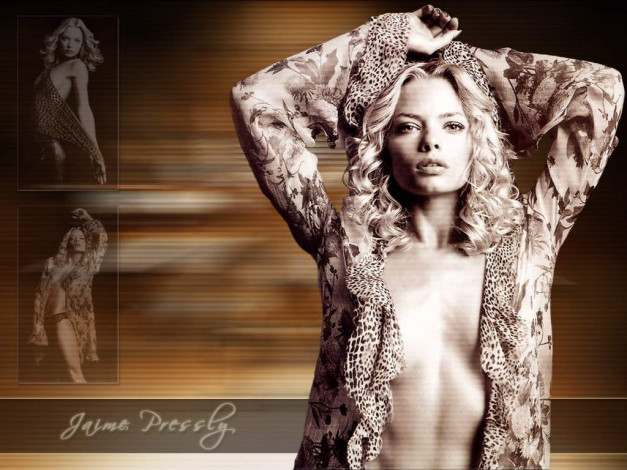 Обои картинки фото Jaime Pressly, девушки