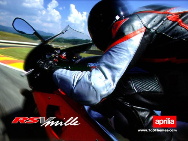 Обои картинки фото мотоциклы, aprilia