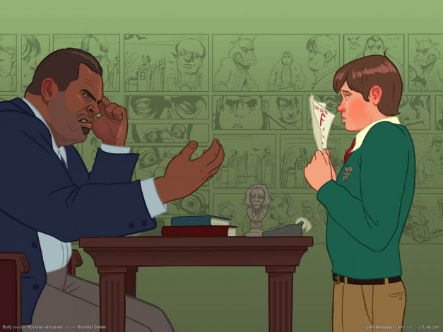 Обои картинки фото видео, игры, bully
