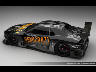 обоя 2009, dodge, challenger, le, mans, concept, автомобили, 3д