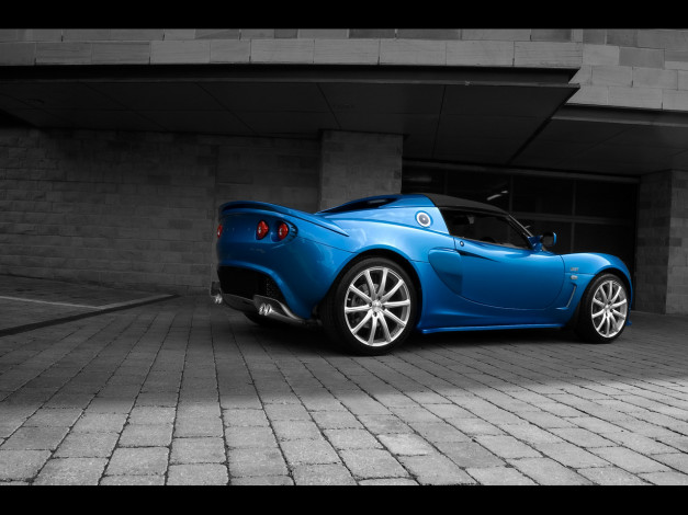 Обои картинки фото 2009, project, kahn, lotus, elise, автомобили, 3д