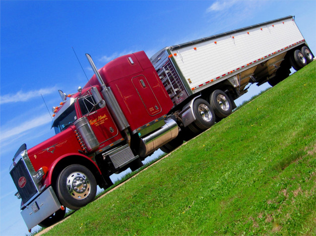 Обои картинки фото автомобили, peterbilt