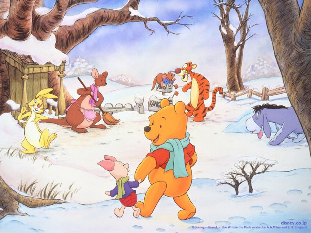 Обои картинки фото мультфильмы, winnie, the, pooh