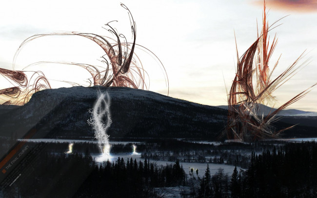 Обои картинки фото 3д, графика, nature, landscape, природа