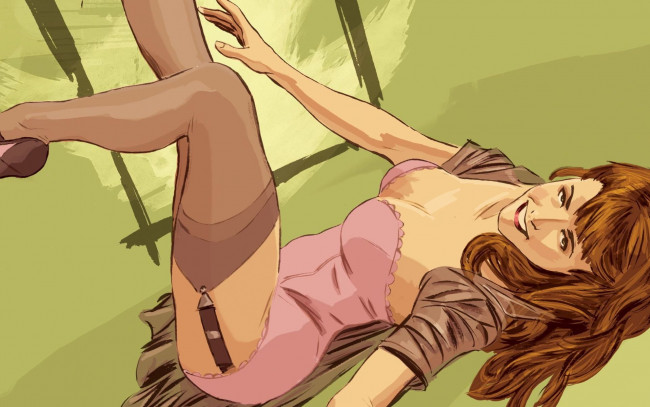 Обои картинки фото рисованные, люди