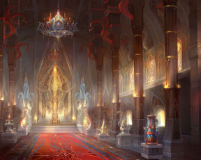 Картинка фэнтези замки