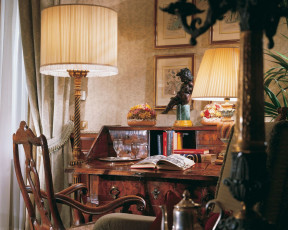 обоя интерьер, кабинет, библиотека, офис