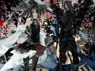 Картинка аниме weapon blood technology