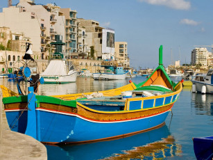 Картинка malta корабли порты причалы