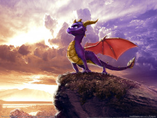 обоя the, legend, of, spyro, dawn, dragon, видео, игры
