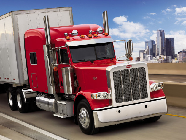Обои картинки фото автомобили, peterbilt