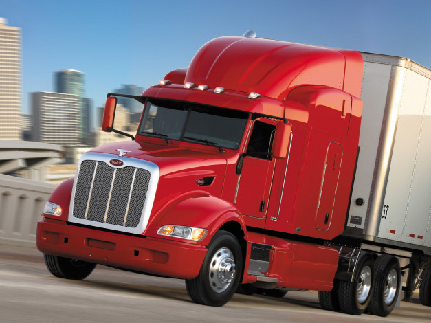 Обои картинки фото автомобили, peterbilt
