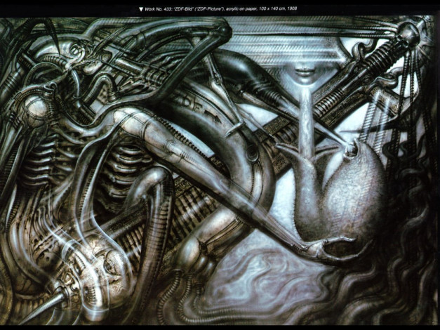 Обои картинки фото фэнтези, giger