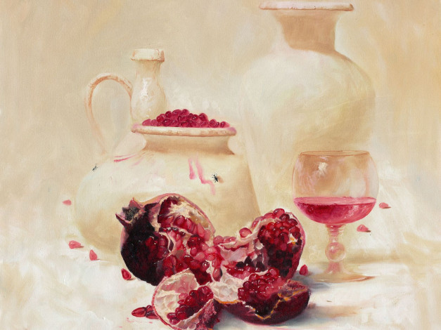 Обои картинки фото рисованные, еда