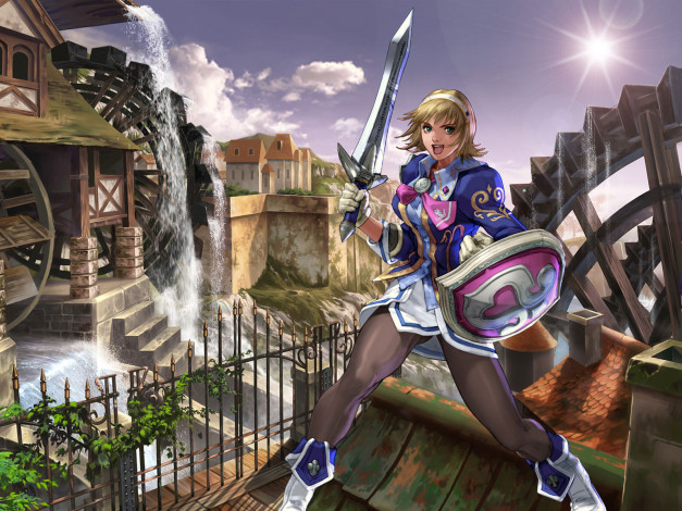 Обои картинки фото soulcalibur, iii, видео, игры