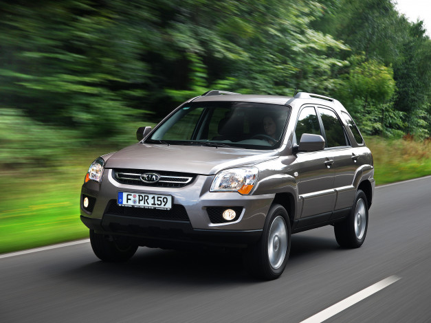Обои картинки фото автомобили, kia, sportage