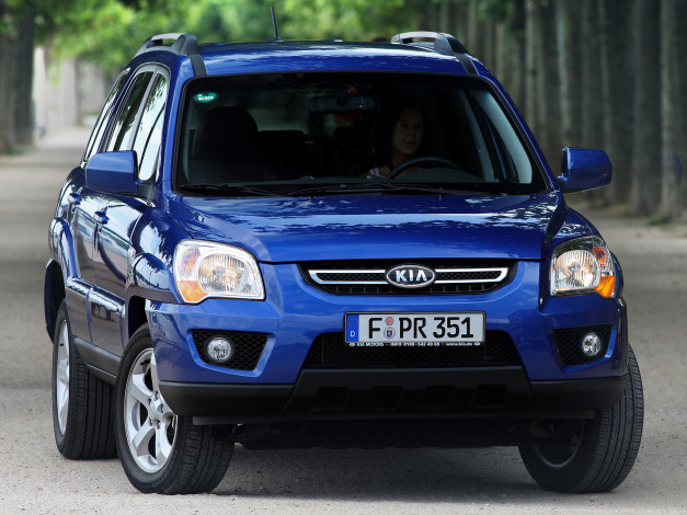 Обои картинки фото автомобили, kia, sportage