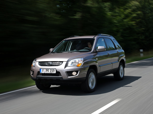 Обои картинки фото автомобили, kia, sportage