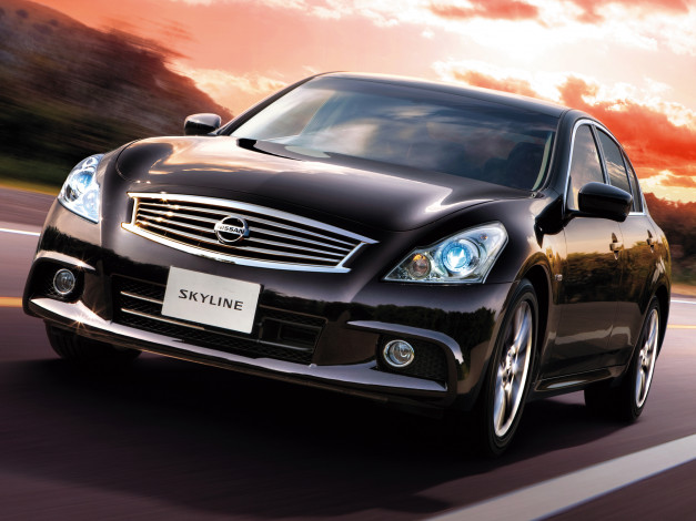 Обои картинки фото автомобили, nissan, datsun, skyline