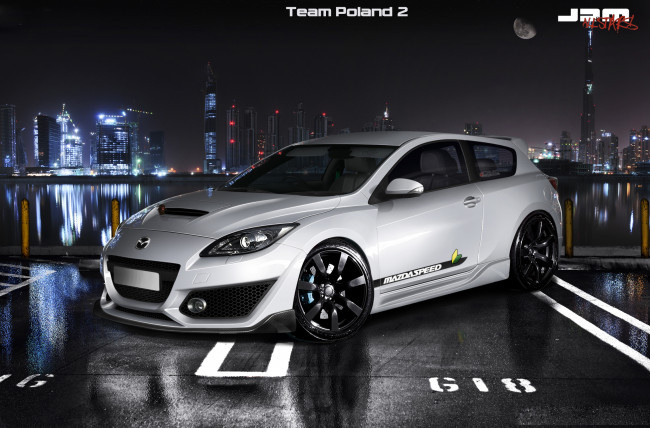 Обои картинки фото автомобили, виртуальный, тюнинг, mazda