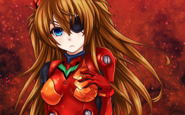 Картинка аниме evangelion rebuild of shikinami asuka langley soryu end