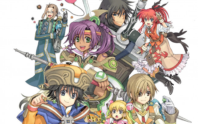 Обои картинки фото аниме, *unknown, другое, девочки, мальчики, разные