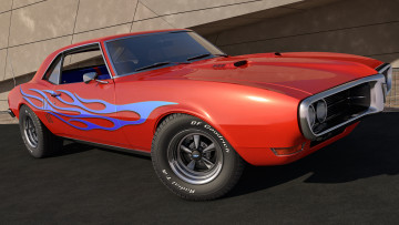 Картинка автомобили 3д 400 firebird pontiac 1968