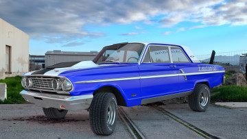 Картинка автомобили 3д fairlane ford 1964