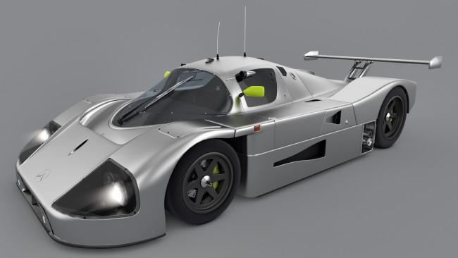 Обои картинки фото автомобили, 3д, mercedes, benz, с9