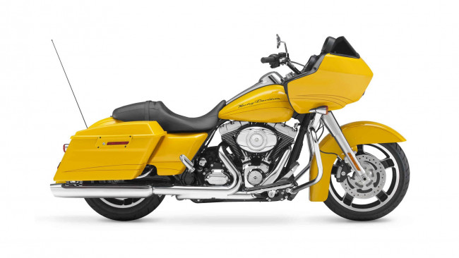 Обои картинки фото мотоциклы, harley-davidson, touring, road, glide, custom