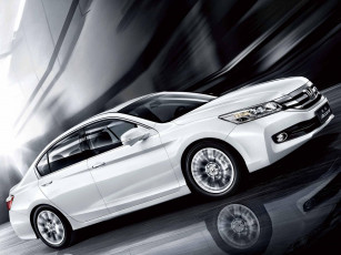 обоя автомобили, honda, светлый, 2013г, cn-spec, sedan, accord