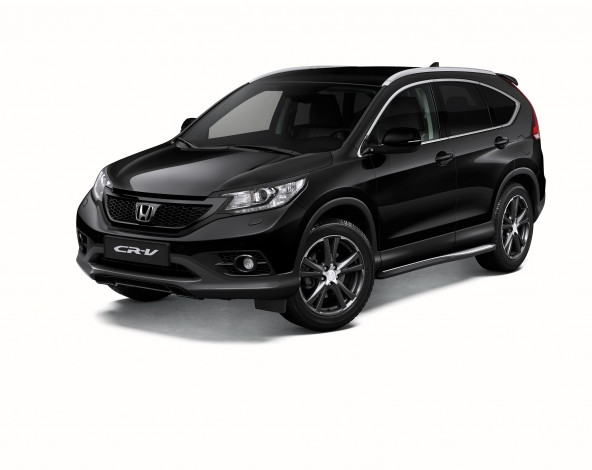 Обои картинки фото автомобили, honda, темный, 2013, г, rm, black, edition, cr-v