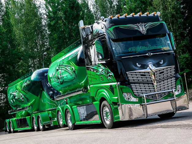 Обои картинки фото автомобили, mercedes trucks, mercedes