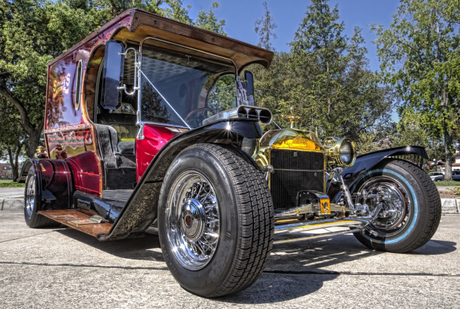 Обои картинки фото 23 ford t panel, автомобили, выставки и уличные фото, автошоу, выставка