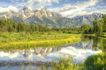 Картинка природа реки озера горы лес река