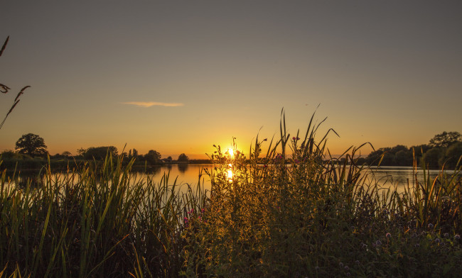 Обои картинки фото природа, восходы, закаты, рассвет