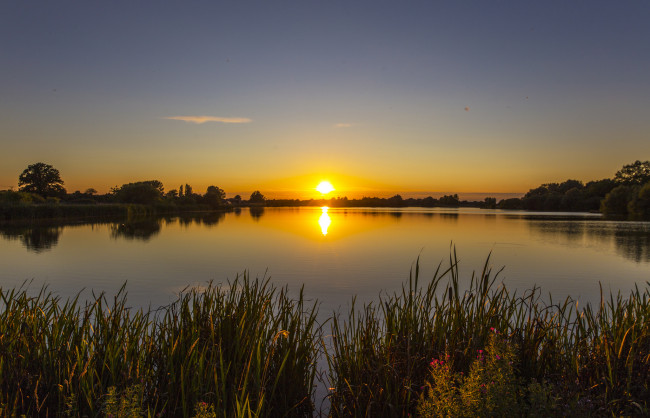 Обои картинки фото природа, восходы, закаты, рассвет