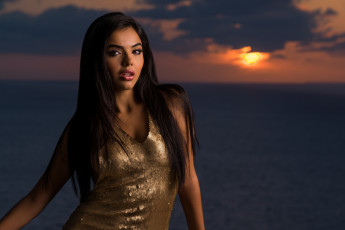 Картинка девушки -unsort+ брюнетки +шатенки лицо взгляд